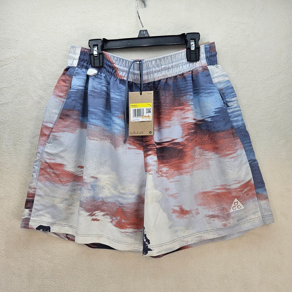 NIKE WOMEN'S SIZE SMALL ACG HIGH-WAISTED SHORTS FN1958-440